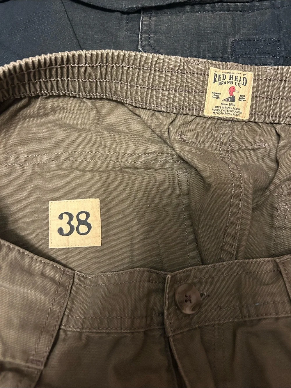 RedHead Men's Cargo Shorts in Olive